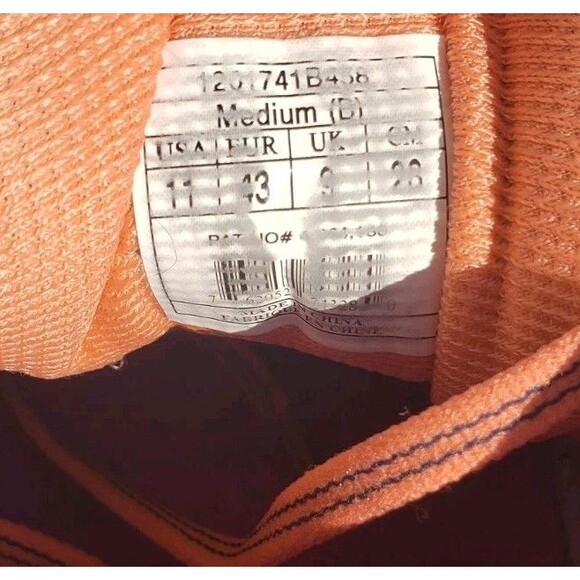 Brooks Adrenaline GTS 15 Running Shoes Purple Orange Blue Womens Sz 11 Athletic - Picture 10 of 12